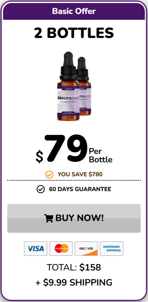 Neurozen offer price