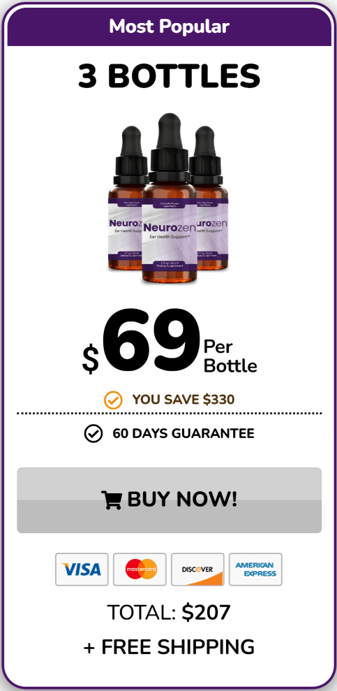 Neurozen offer price