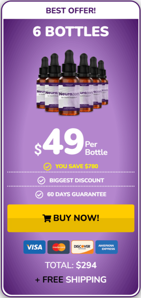 Neurozen offer price